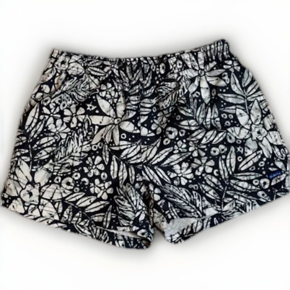 Vintage KAVU Shorts Womens XXS Floral Tropical Batik Gorpcore Outdoor Y2K